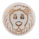 Golden Lion Pattern Ceramic Cabinet Knobs